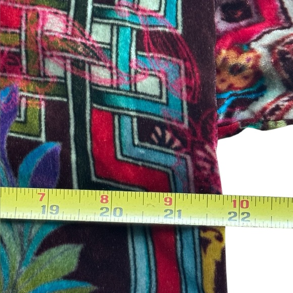 Johnny Was Dream velvet button up shirt/jacket NWT RARE - Picture 10 of 11